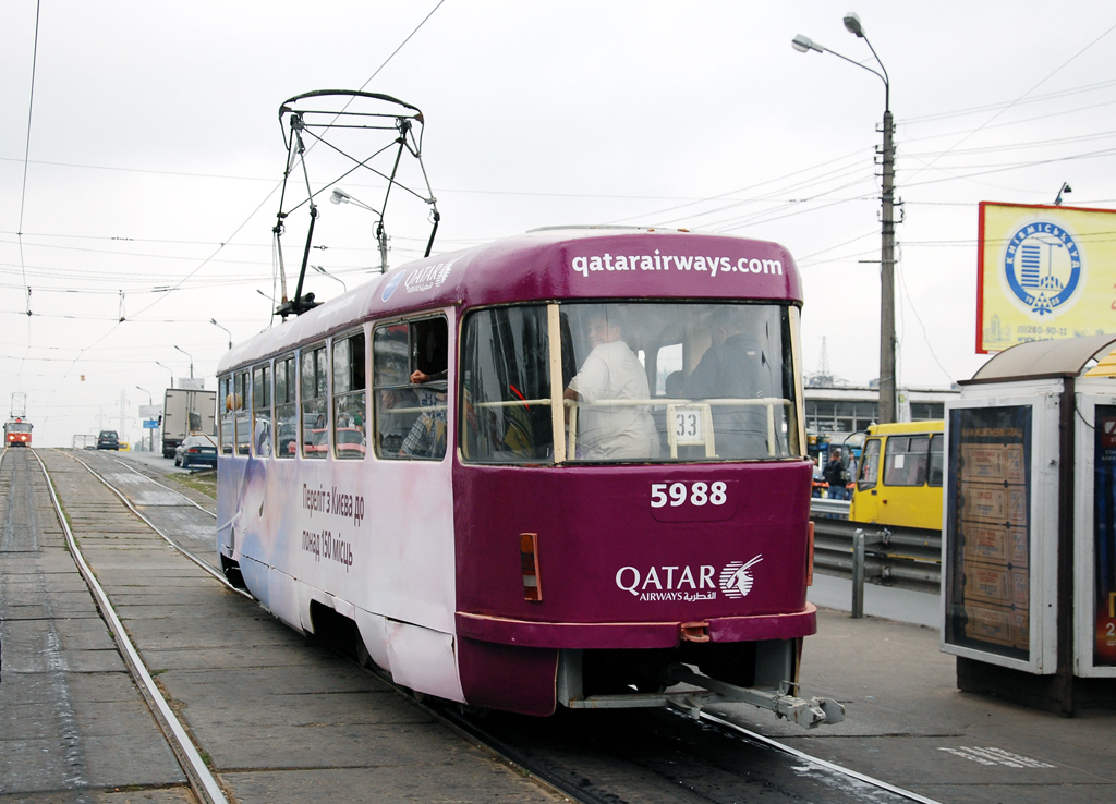 Киев, Tatra T3SU № 5988