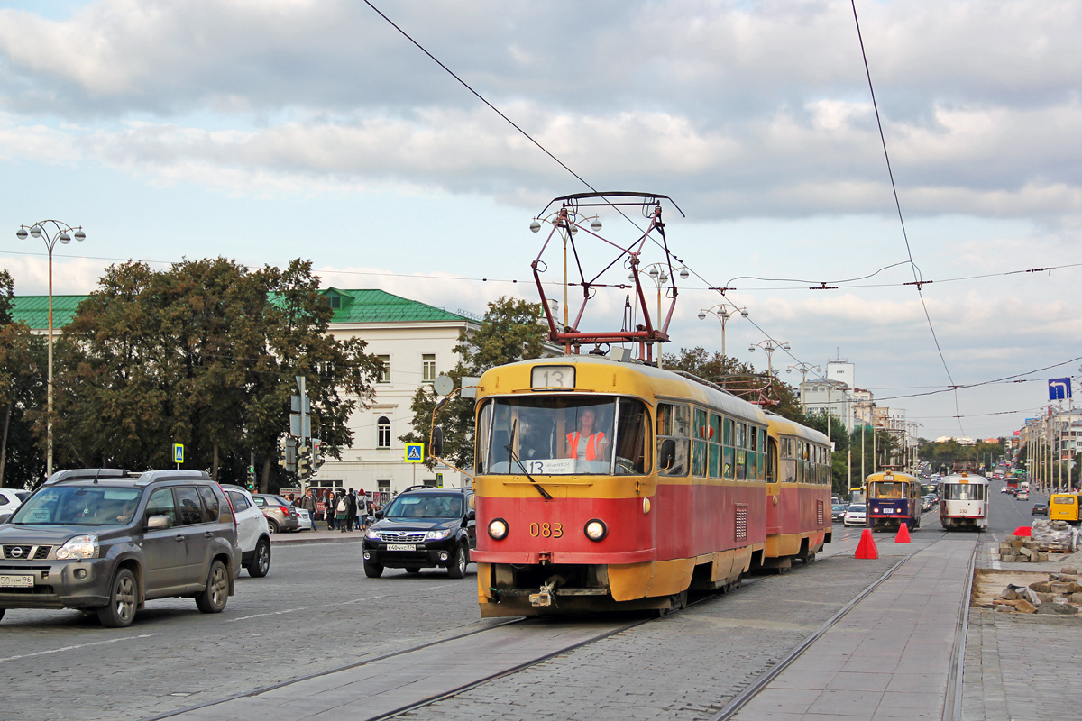 叶卡捷琳堡, Tatra T3SU (2-door) # 083