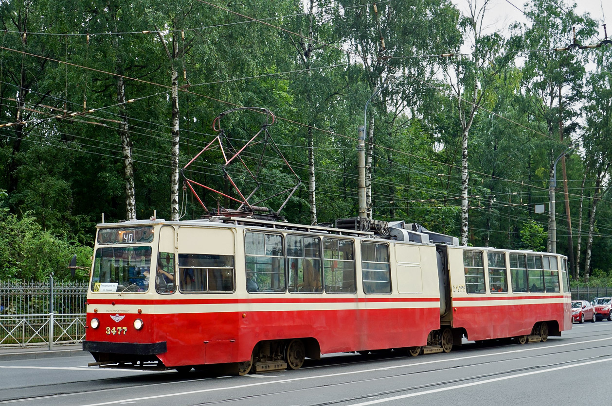 Санкт-Петербург, ЛВС-86К № 3477