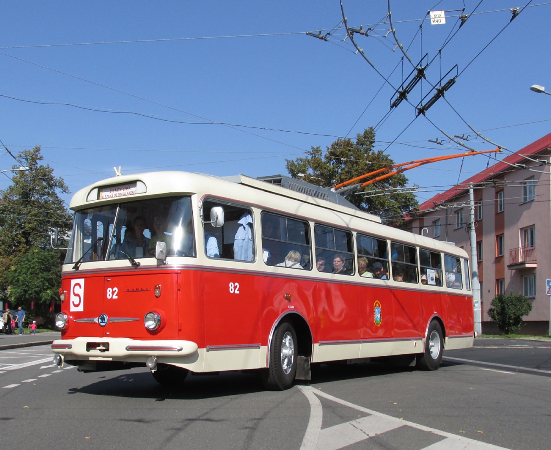 Острава, Škoda 9TrH23 № 82; Острава — Празднование 65-летия троллейбусного движения в Остраве