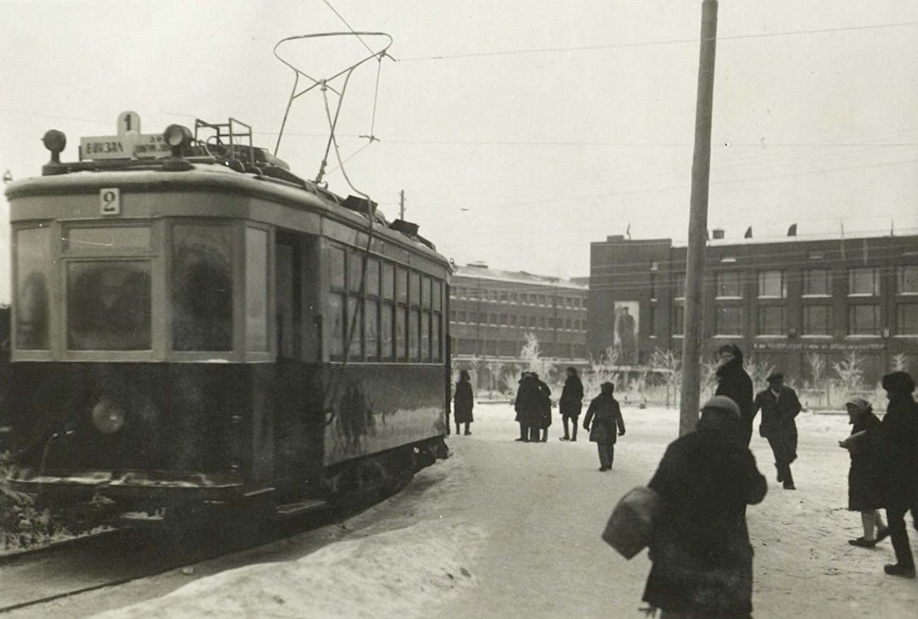 Nowosibirsk, Kh Nr. 2; Nowosibirsk — Historical photos (tram)
