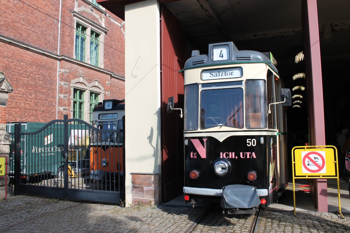 Наумбург, Reko TZ70 № 50; Наумбург — Юбилей: 125 лет Наумбургскому трамваю (16.09.2017)