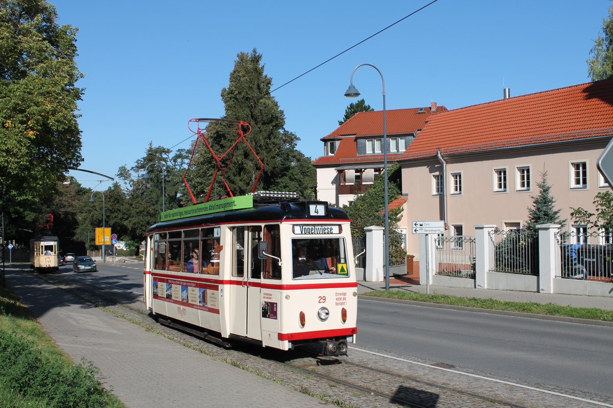 Наумбург, LOWA ET54 № 29; Наумбург — Юбилей: 125 лет Наумбургскому трамваю (16.09.2017)