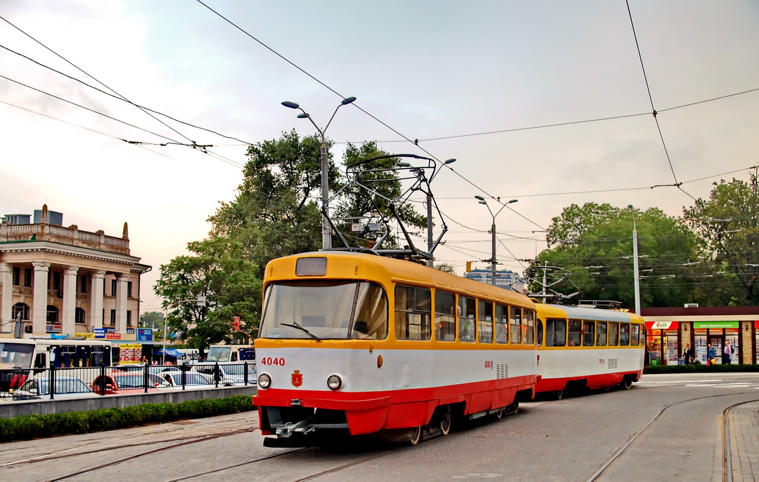 Одесса, Tatra T3SU № 4040