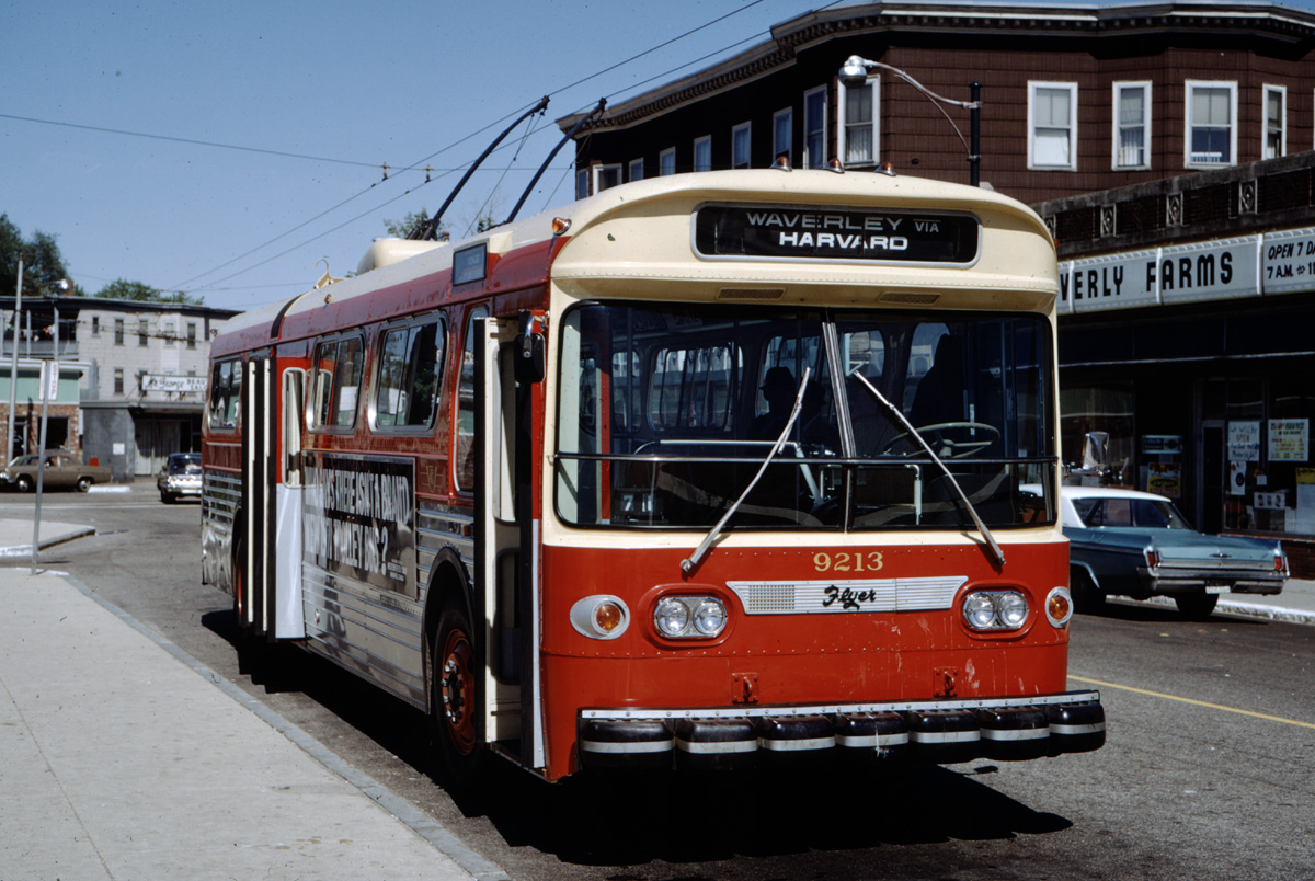 Торонто, Flyer E700A № 9213; Бостон — Старые фотографии — Троллейбус