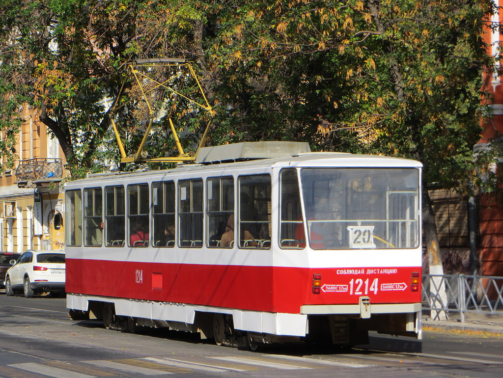 Самара, Tatra T6B5SU № 1214