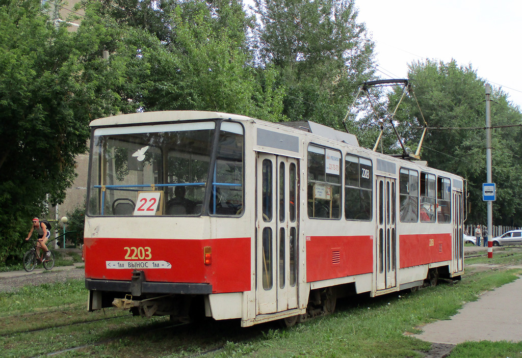 Ulyanovsk, Tatra T6B5SU nr. 2203