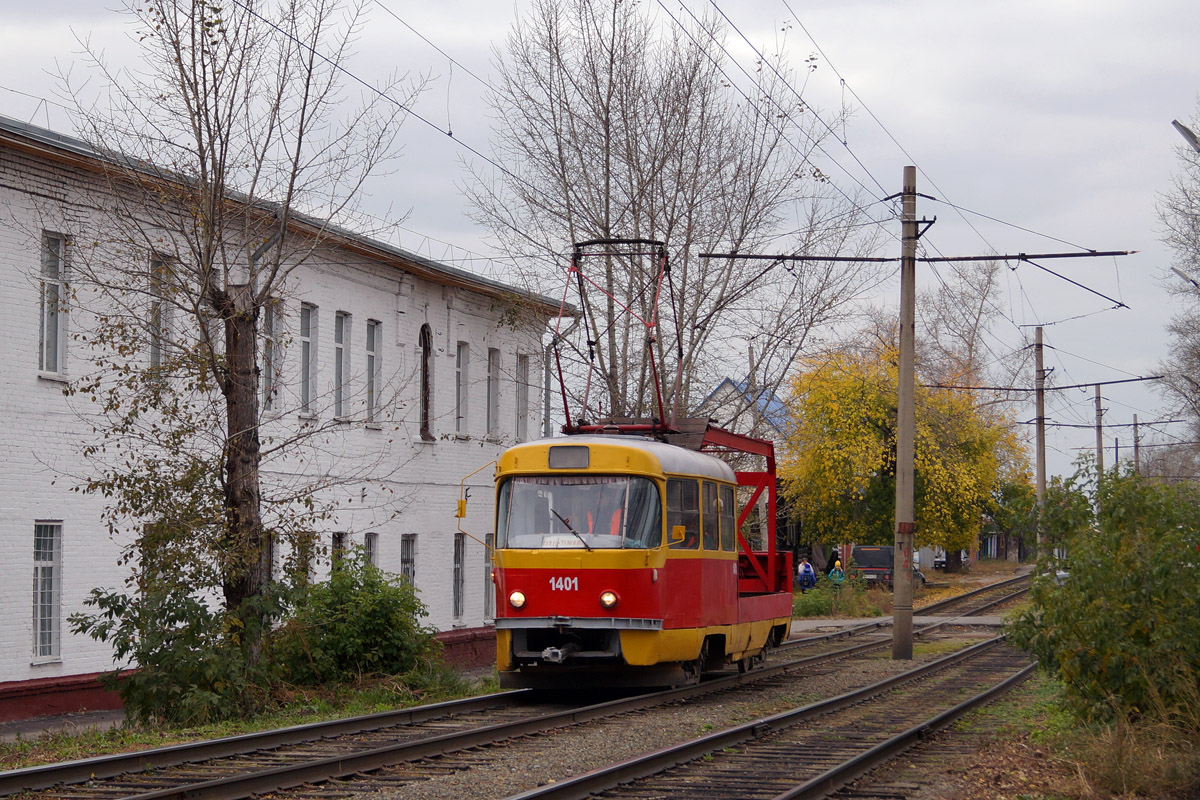 Barnaul, Tatra T3SU (2-door) № 1401