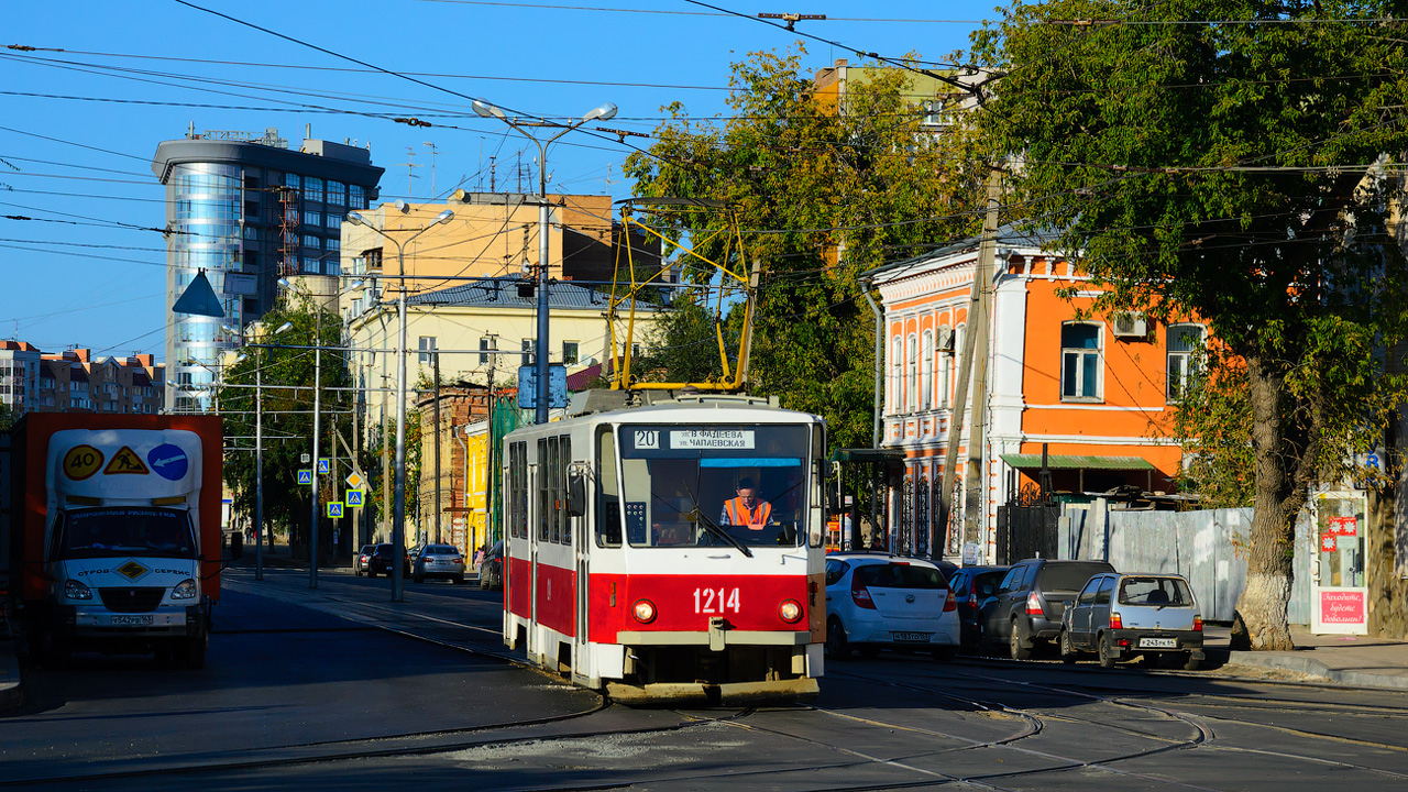 Самара, Tatra T6B5SU № 1214