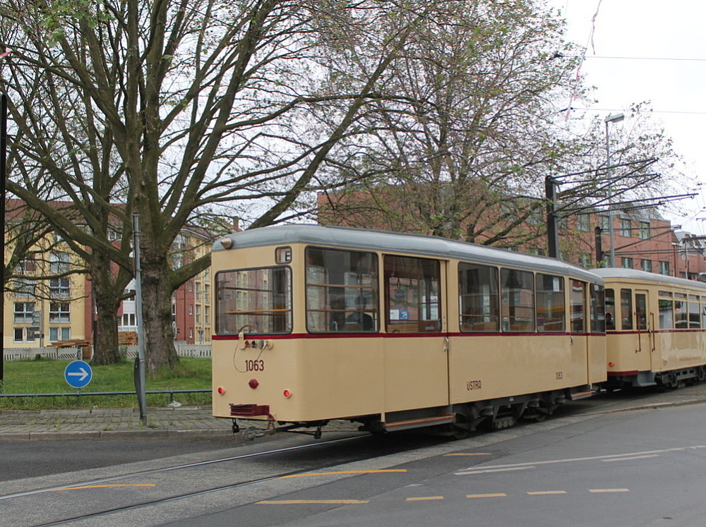 Hannover, Uerdingen KSW trailer car č. 1063