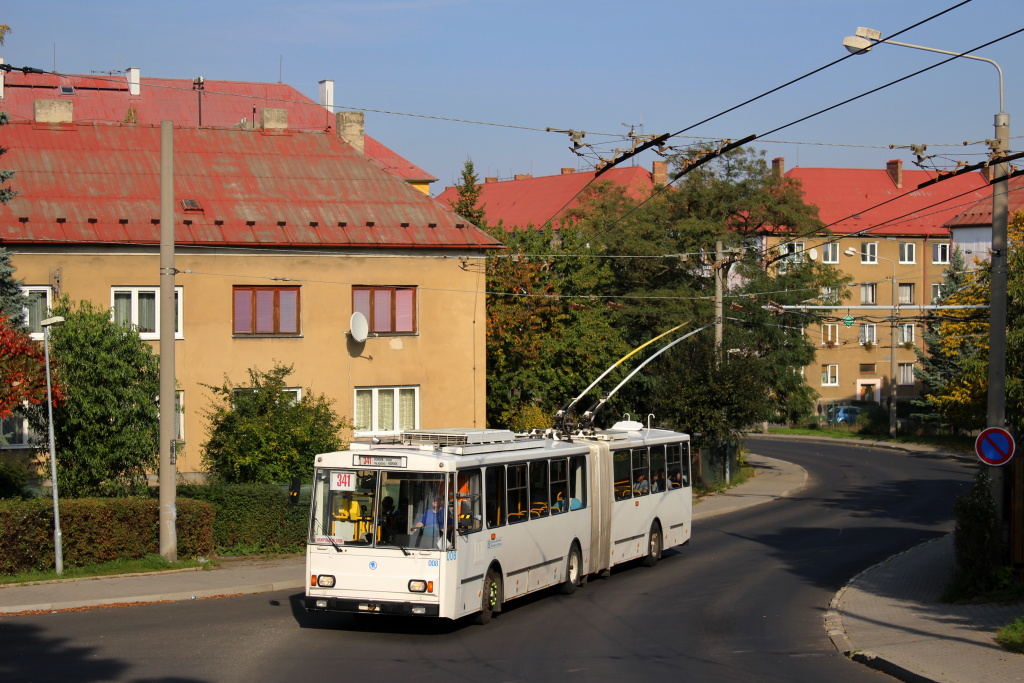 Chomutov, Škoda 15Tr11/7 # 008; Chomutov — Photo trip "Trolleybuses on the North" (30.09.2017) • Fotojízda "Trolejbusy na severu" (30.09.2017)