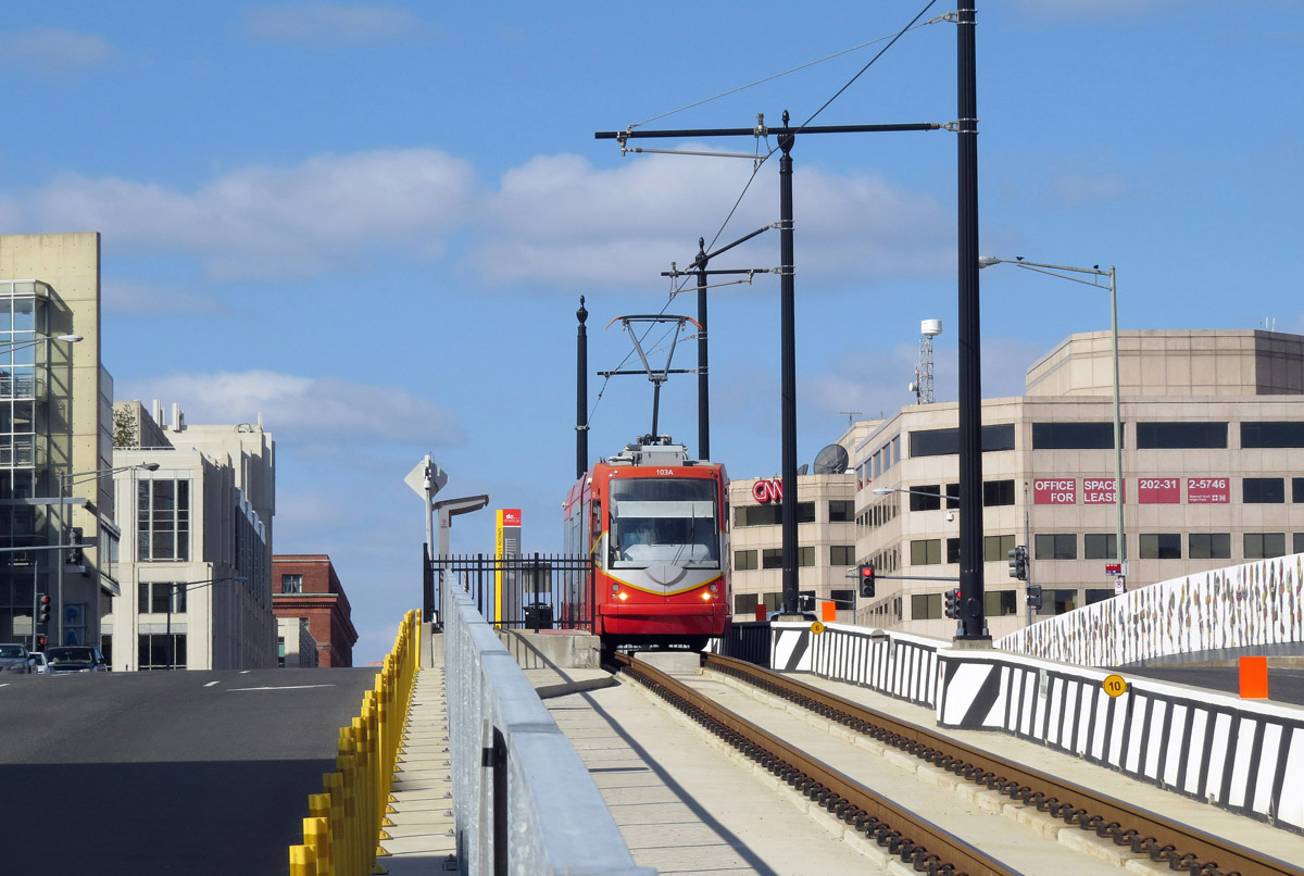 Washington, DC, Inekon 12 Trio N°. 103; Washington, DC — H Street — Benning Road Line: Infrastructure