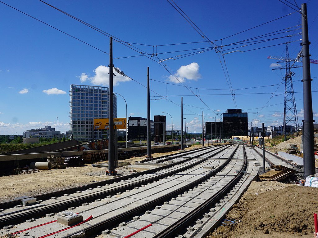 Luxemburg — Tramway Construction