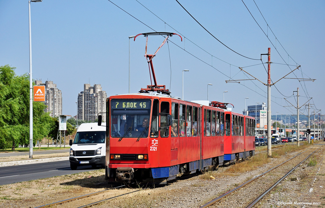 Belgrad, Tatra KT4YU-M Nr. 2321