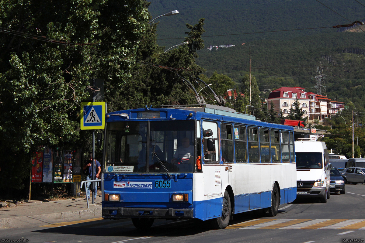 Crimean trolleybus, Škoda 14Tr02/6 № 6055