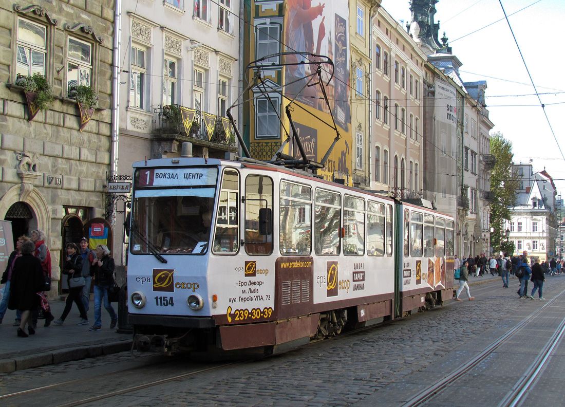 Lvov, Tatra KT4D č. 1154