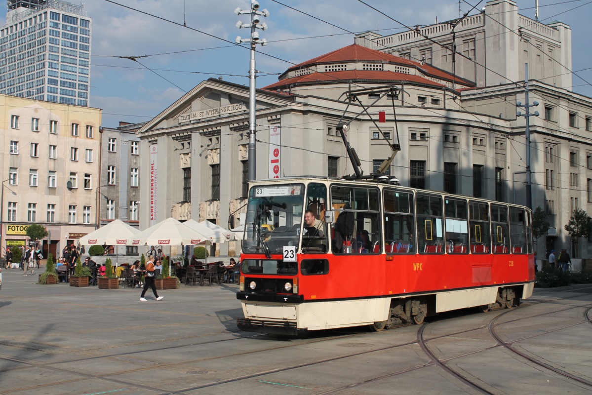Силезские трамваи, Konstal 105N № 338
