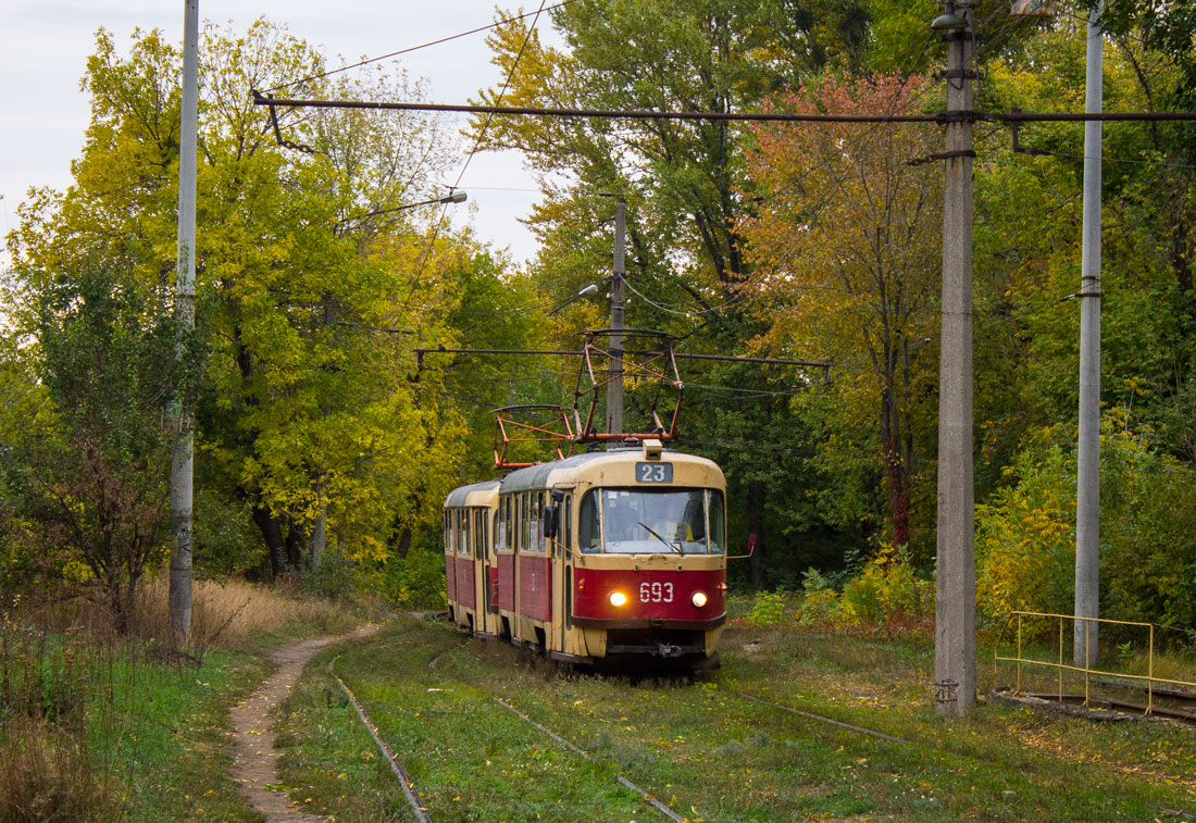 Харьков, Tatra T3SU № 693