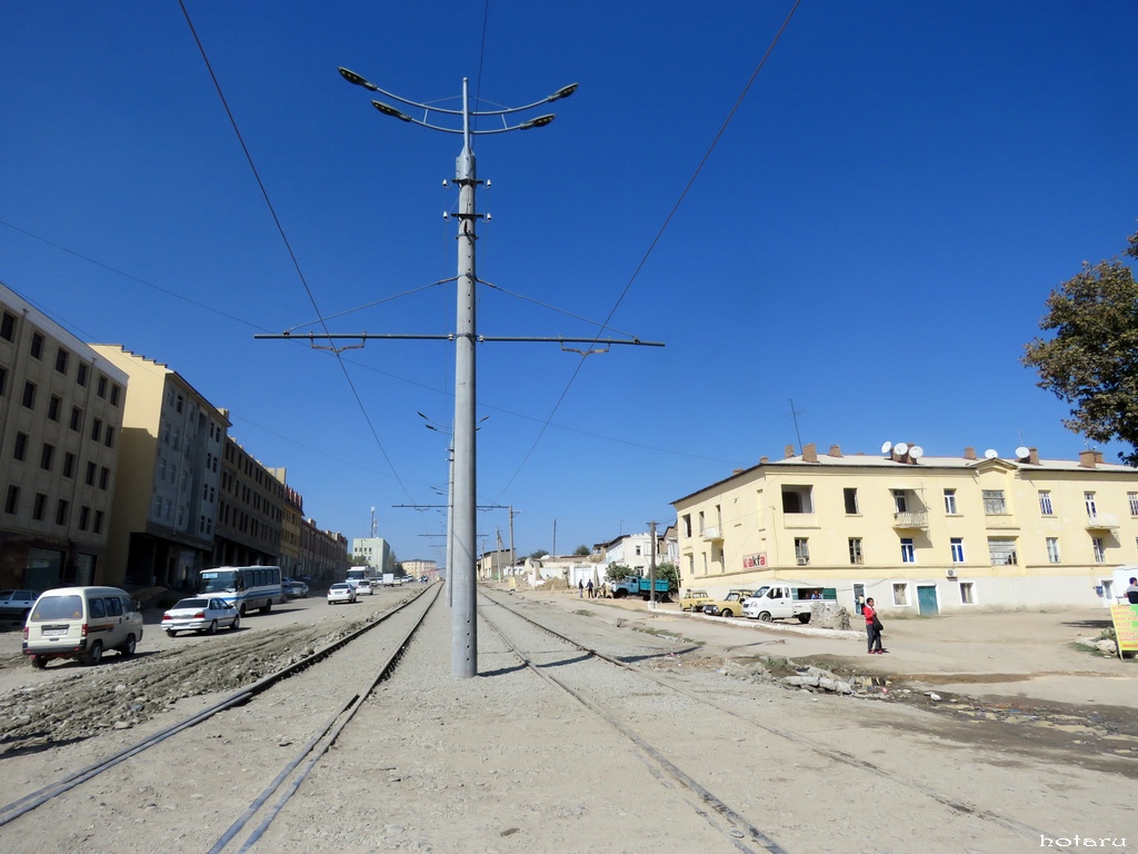 Samarqand — Tramway Line Construction