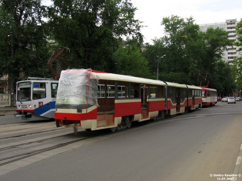 Москва, Tatra KT3R № 0255