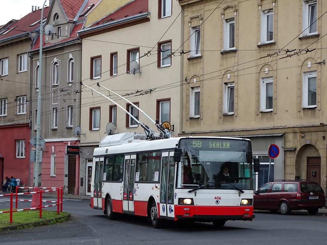 Усти-над-Лабем, Škoda 21TrAC № 406