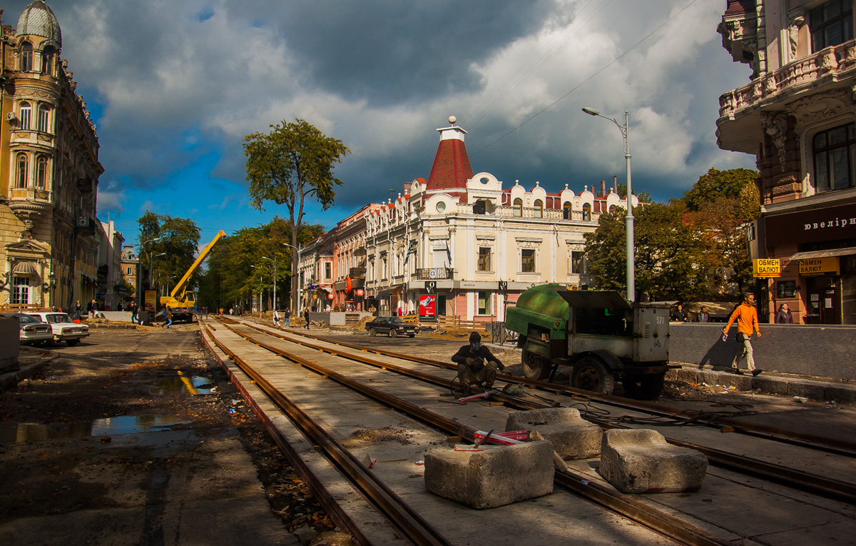 Одесса — 2016-2018 — Реконструкция Преображенской улицы