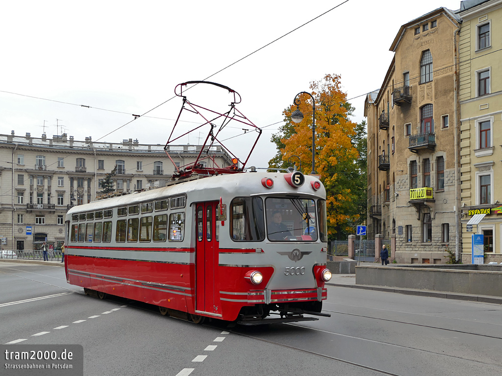 Санкт-Петербург, ТС-76 № 5000; Санкт-Петербург — Празднование 110-летия Петербургского трамвая