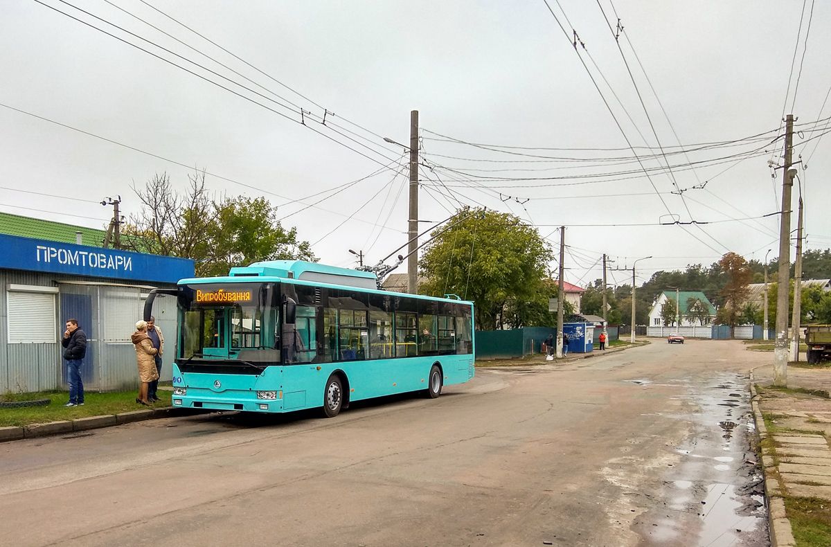 Csernyihiv, Etalon T12110 “Barvinok” — 498; Csernyihiv — New vehicles of the «Etalon» plant; Csernyihiv — Terminus stations; Csernyihiv — Trolleybus lines