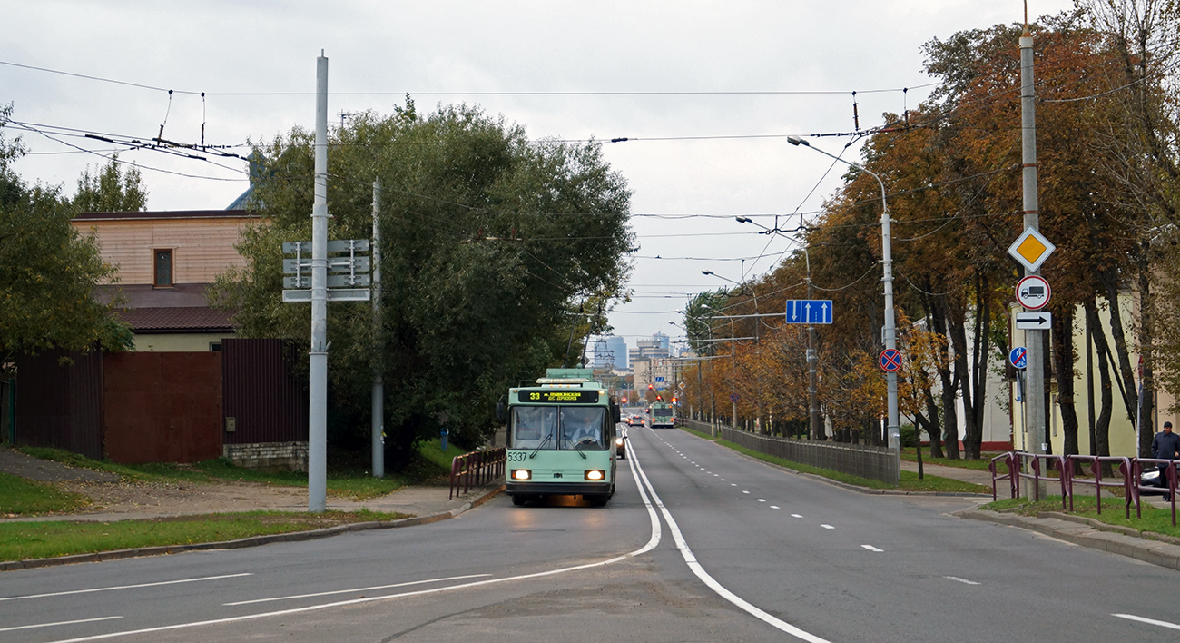 Minsk — Trolleybus lines