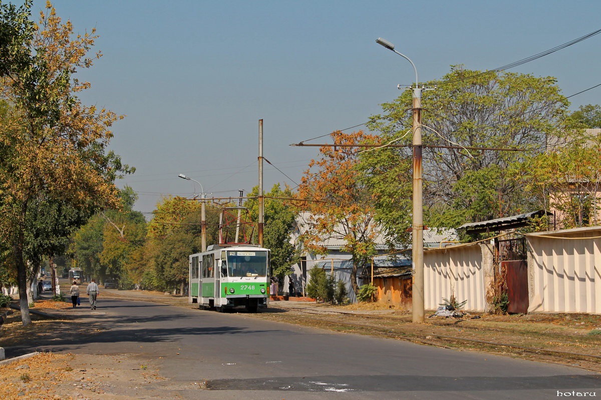 Tashkent, Tatra T6B5SU № 2748