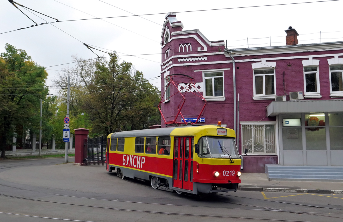 Moskau, Tatra T3SU Nr. 0219