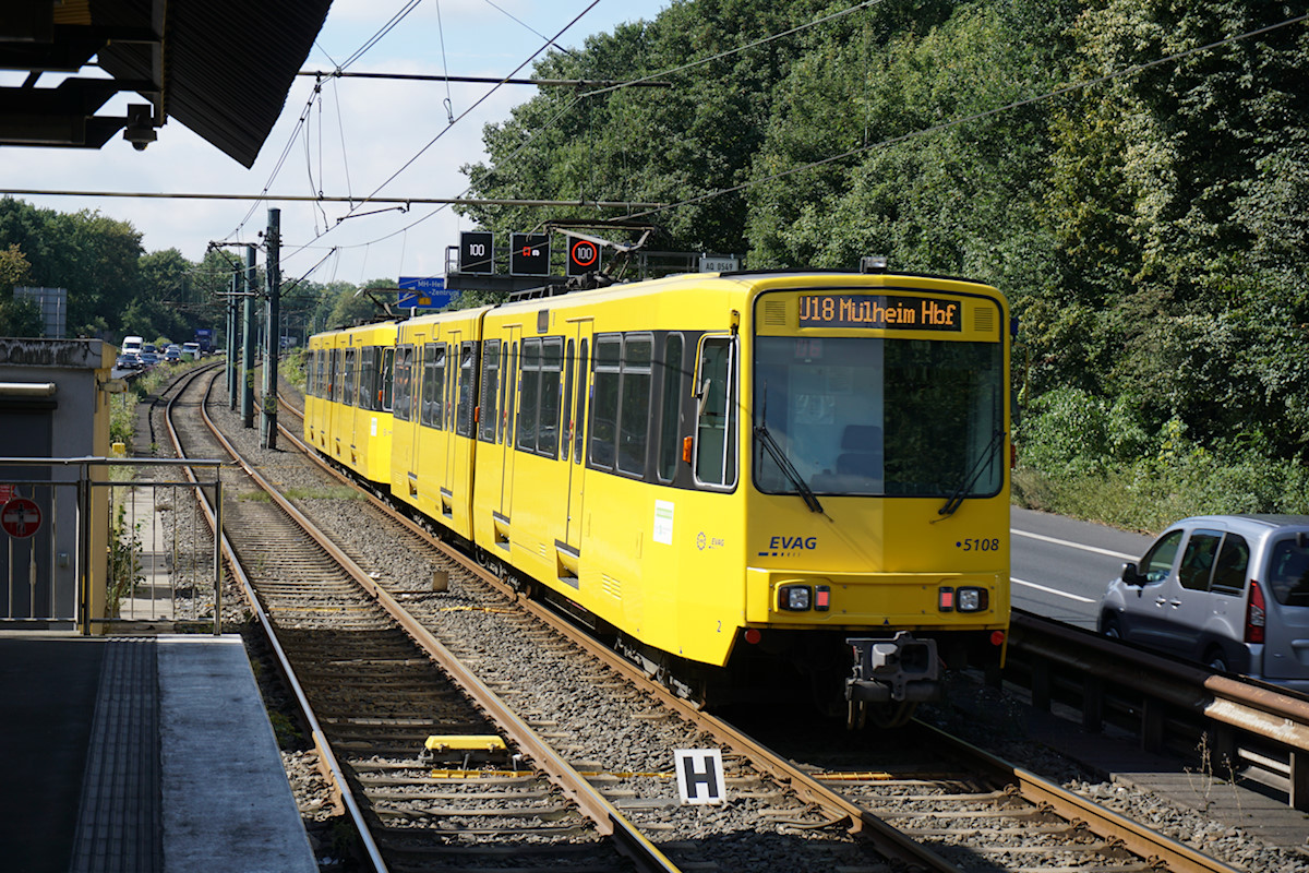 Essen - Mülheim an der Ruhr, Duewag B80C # 5108