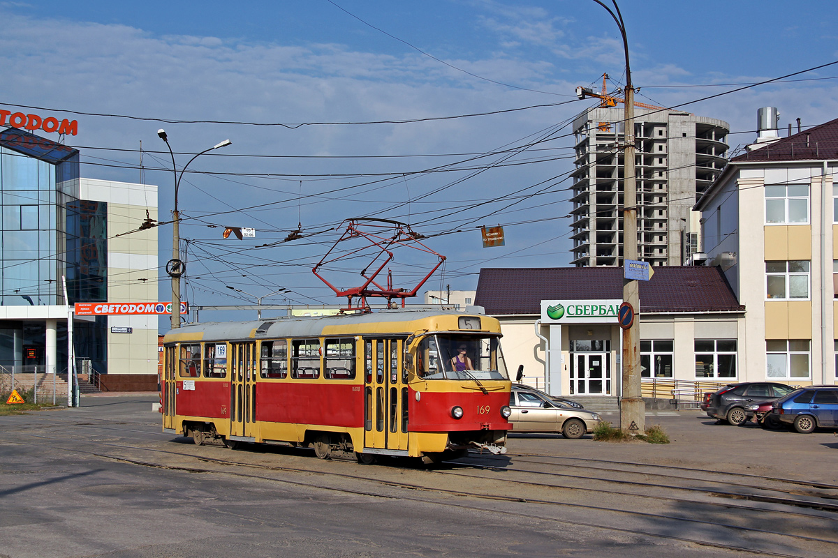 Yekaterinburg, Tatra T3SU # 169