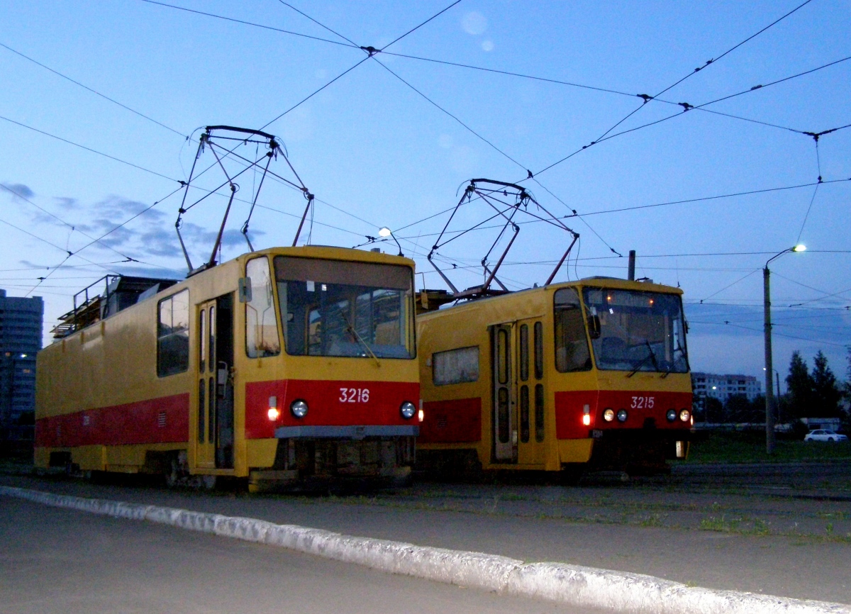 Барнаул, Tatra T6B5SU № 3216; Барнаул, Tatra T6B5SU № 3215