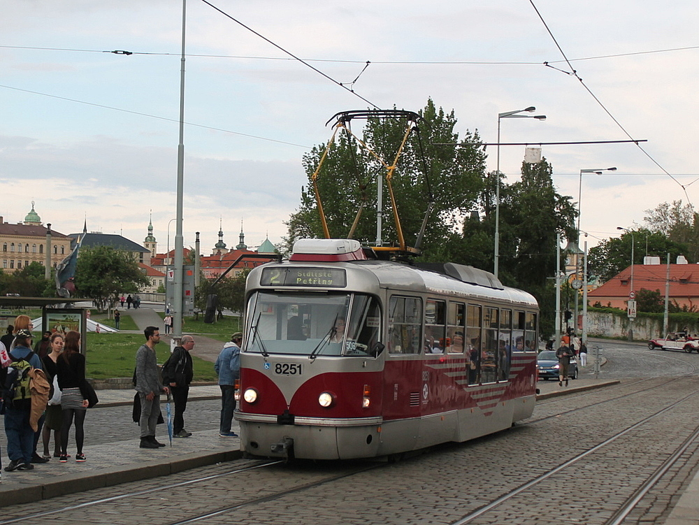 Prague, Tatra T3R.PLF № 8251