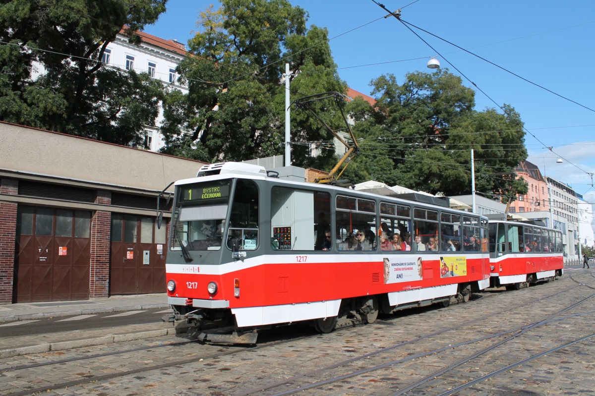 Brno, Tatra T6A5 № 1217