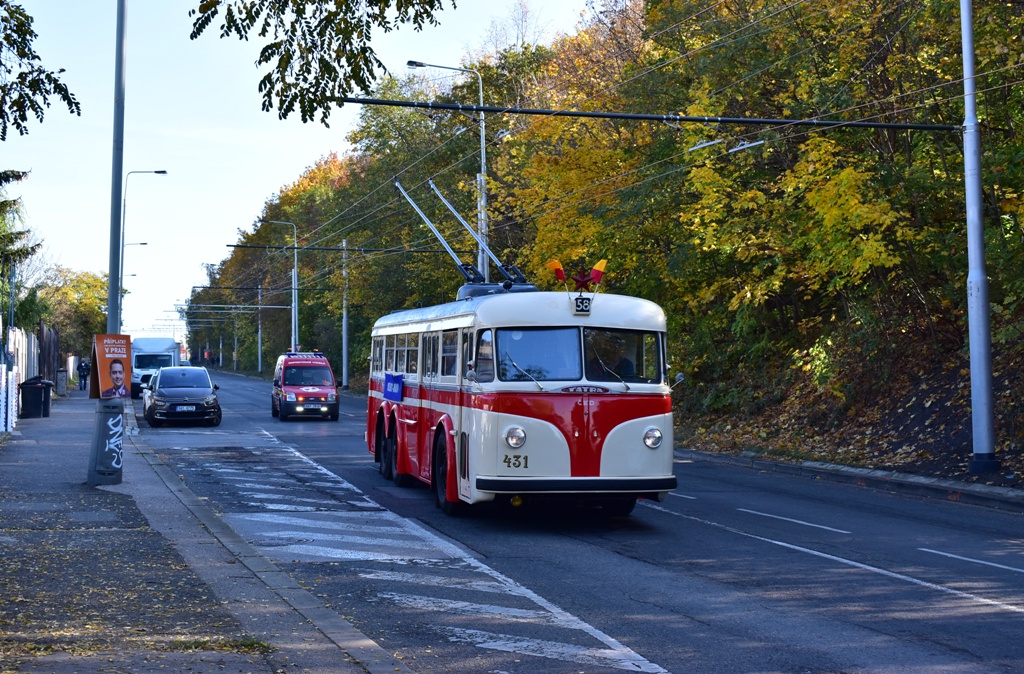 Prague, Tatra T400 III.B N°. 431