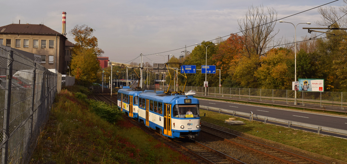 Ostrava, Tatra T3G N°. 1047