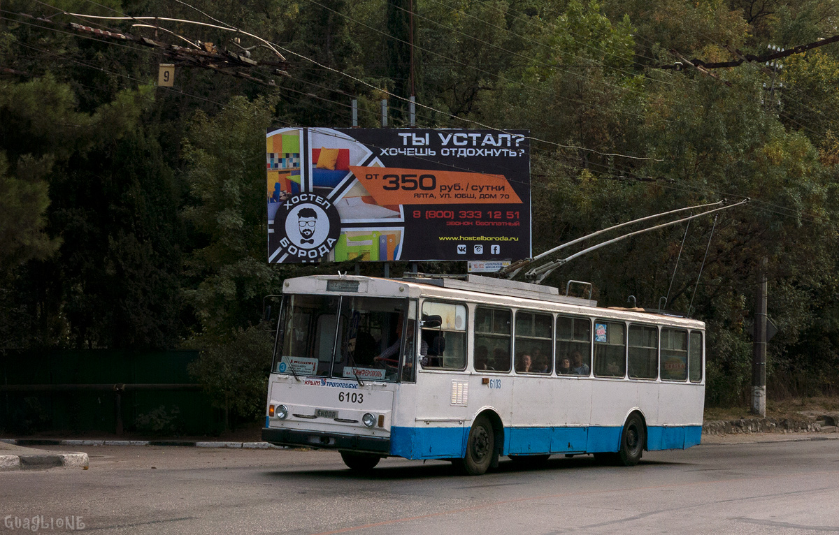 Krimski trolejbus, Škoda 14Tr89/6 č. 6103
