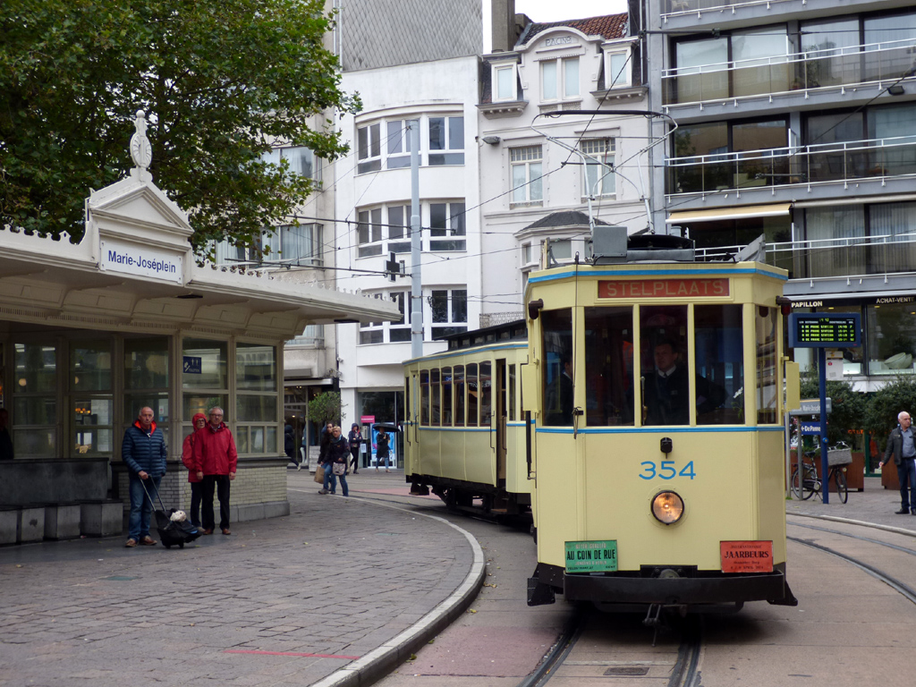 Kusttram, 3-axle motor car № 354; Kusttram — 3. Themarit TTO Noordzee, 01.10.2017