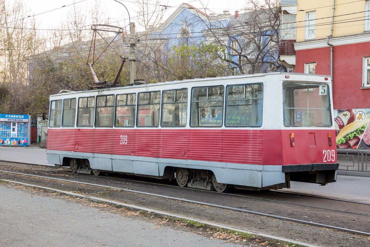 Krasnojarsk, 71-605 (KTM-5M3) č. 209