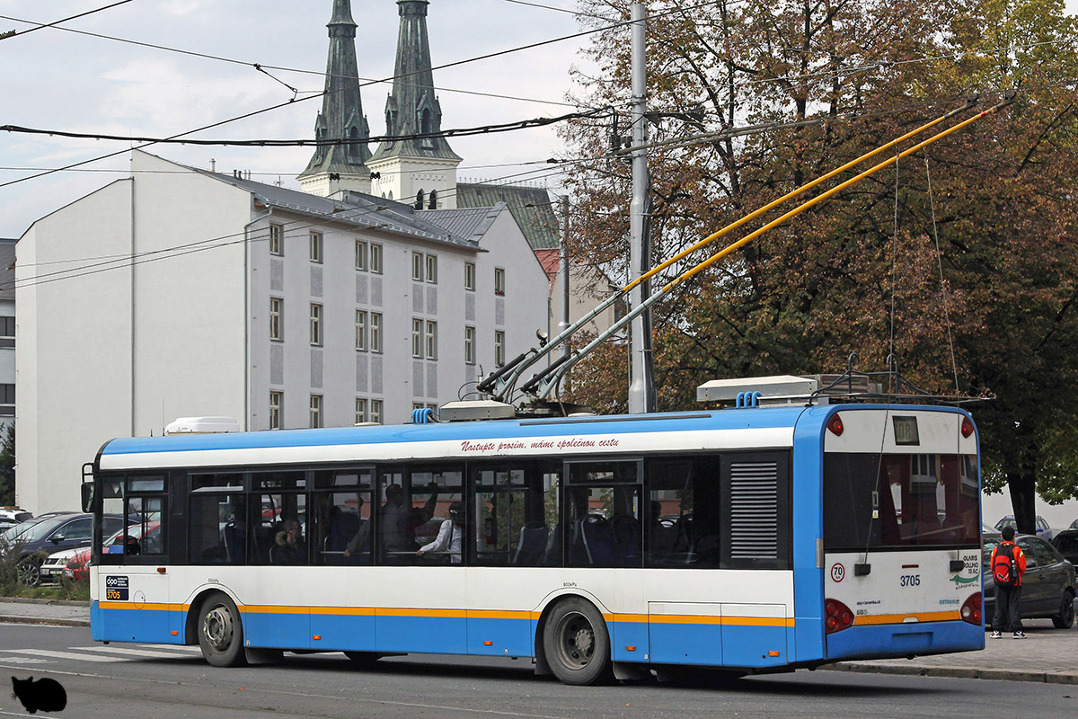Ostrava, Solaris Trollino II 12 AC — 3705