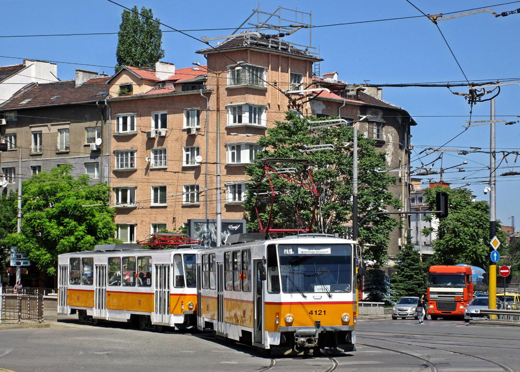 Sofia, Tatra T6B5B Nr. 4121; Sofia, Tatra T6B5B Nr. 4101