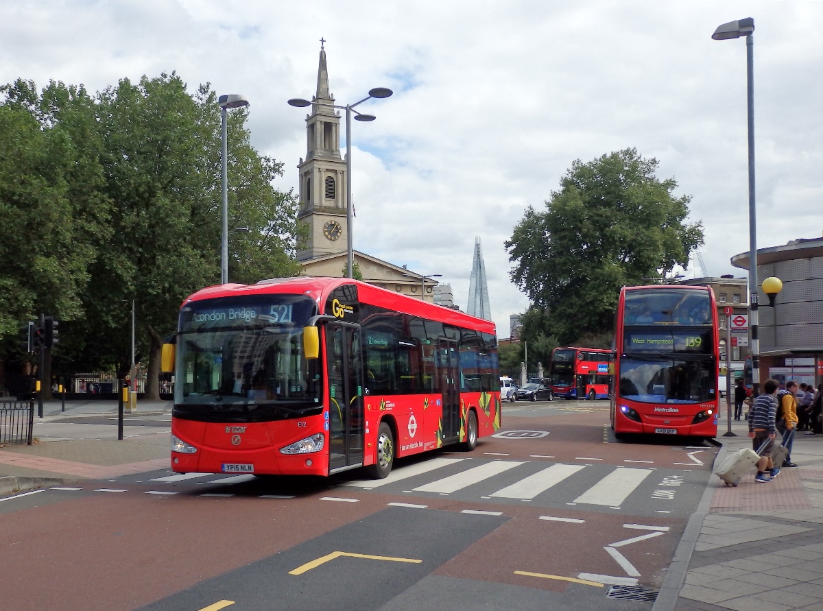 Лондон, Irizar i2e № EI2