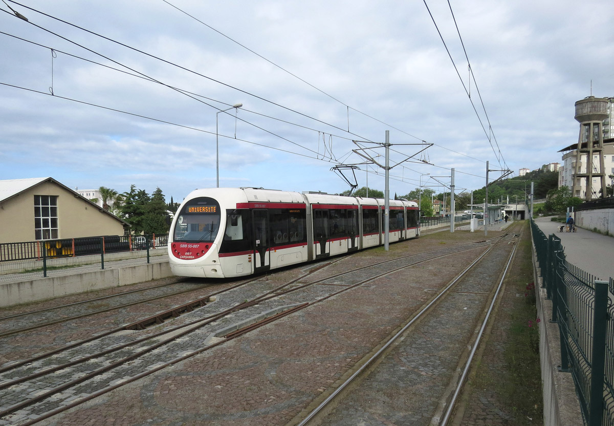 薩姆松, AnsaldoBreda Sirio # 55-007; 薩姆松 — Tramway Lines and Infrastructure
