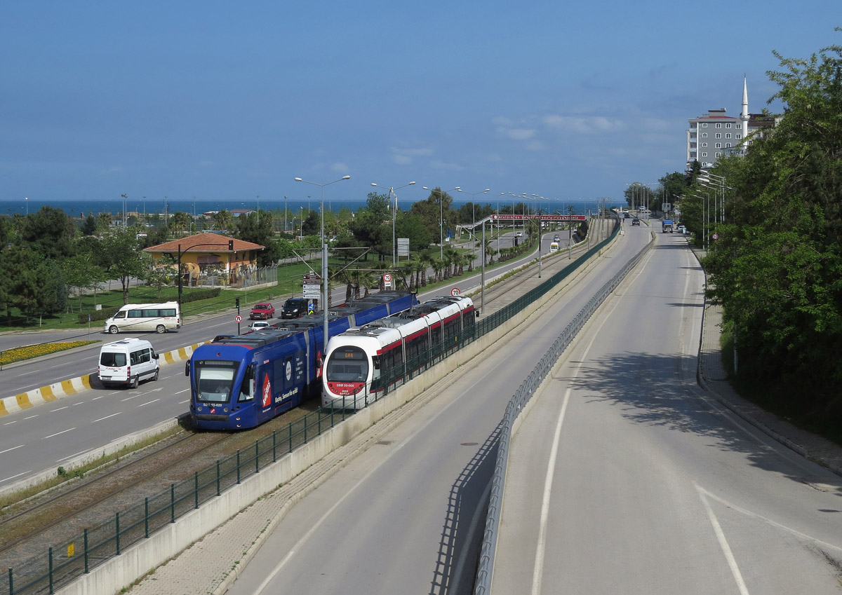 Самсун — Трамвайные линии и инфраструктура