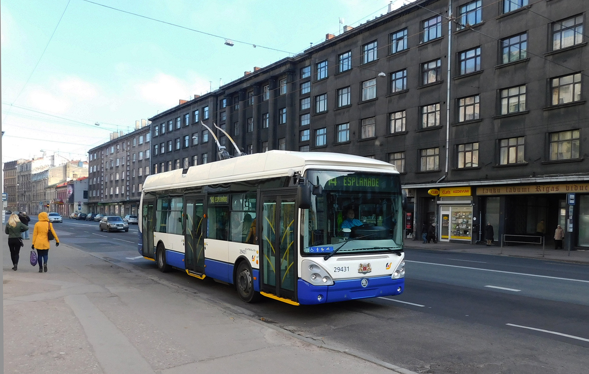 Рига, Škoda 24Tr Irisbus Citelis № 29431