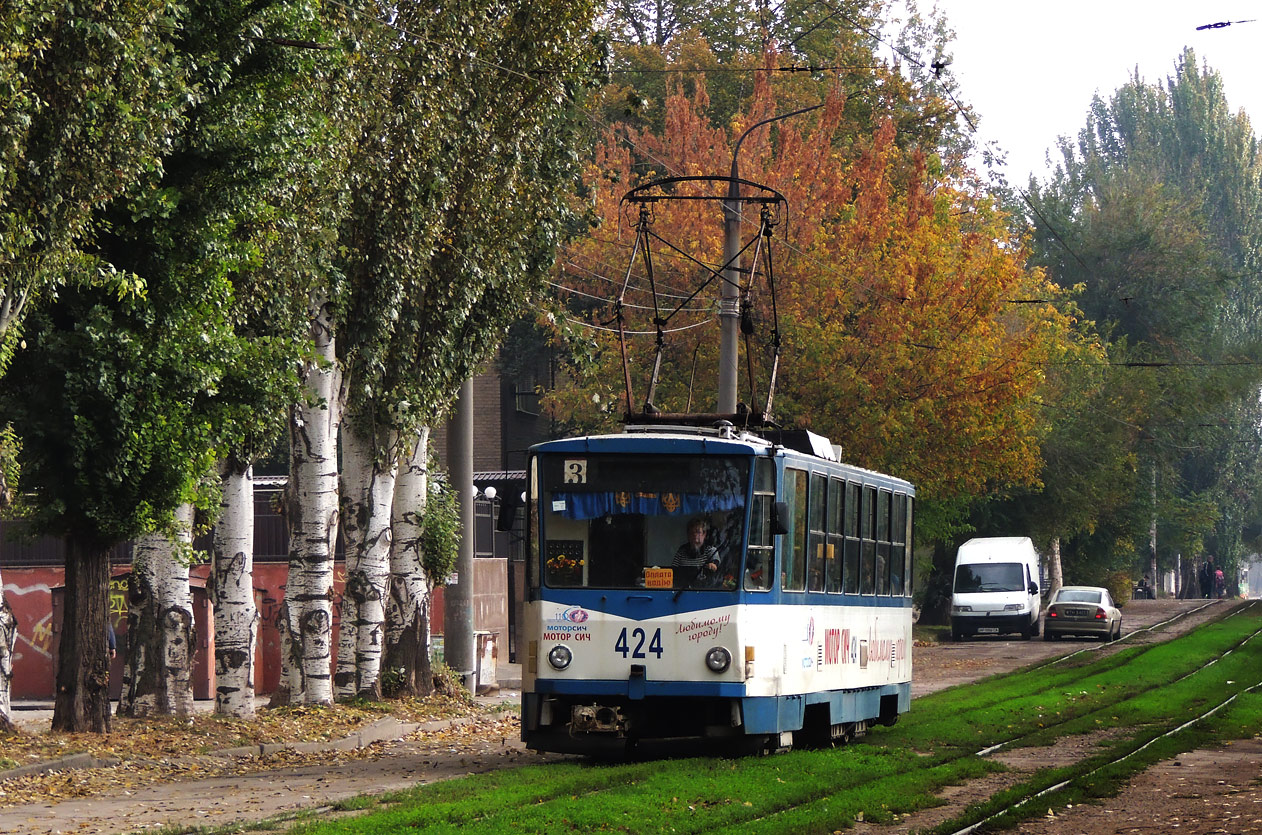 Запарожжа, Tatra T6B5SU № 424