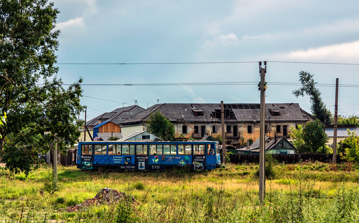 Ангарск, 71-605 (КТМ-5М3) № 115; Ангарск — Трамвайные линии и кольца