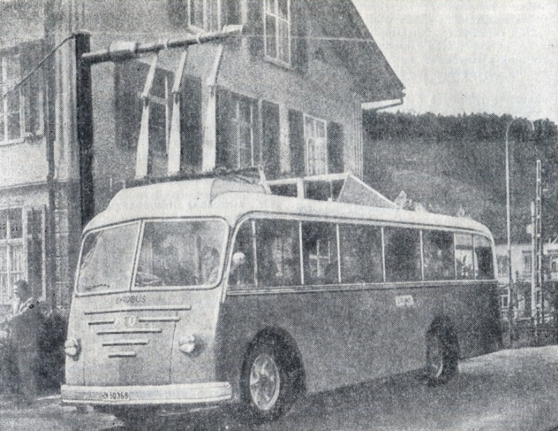 Цюрих, MFO/FBW Gyrobus № ZH 50368; Цюрих — Gyrobus prototpe in Seebach